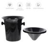 3 Pcs Filters Spit Barrel Creative Tasting Spittoon Drinks Bucket Plastic Round Dump Baby