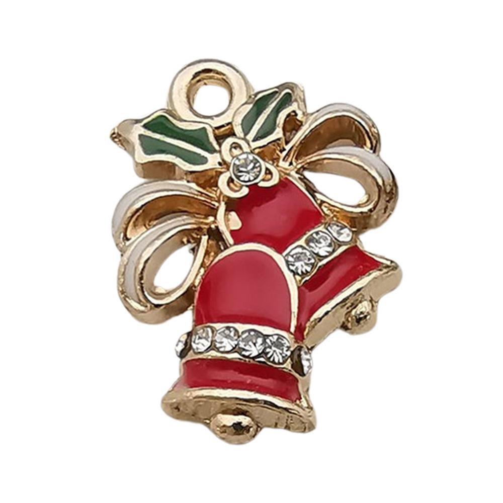 140 Kinds Of Christmas Drips Santa Claus Snowman Snowflake Deer Earrings Bracelet Pendant Diy Jewelry Accessories
