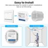 AVATTO WiFi 1/2/3/4 Gang Mini Smart Switch DIY Light Switches Module 2-Way Control Works With Smart Tuya Alexa Alice Google Home