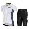 Damen Fahrradtrikot Atmungsaktiv Schnelltrocknend Mountainbike Rennrad Bekleidung Outdoor Sportbekleidung