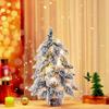 45cm Mini Christmas Tree Home Decoration PVC Artificial Party New Tree Small Battery Ornaments -No Xmas Christmas U4C2