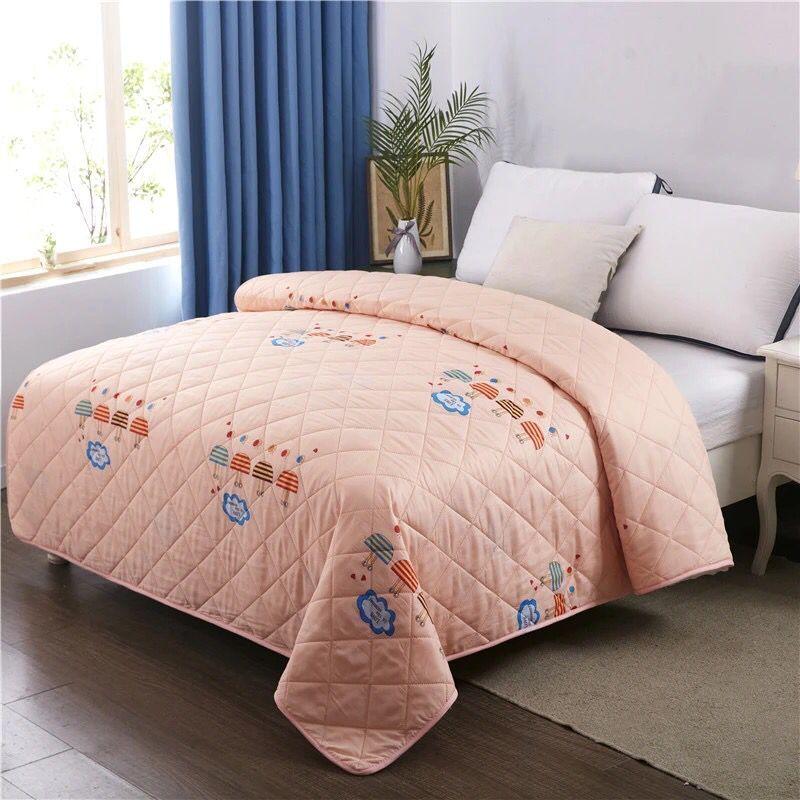 2021 summer washed quilt 1 pcs soft breathable skin-friendly and cool blanket thin new quilt bedspread