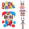 New The Amazing Digital Circus Pomni Jax Plush Toy Anime Cute Theater Rabbit Doll StuffedCartoon Clown Christmas Kids Gifts