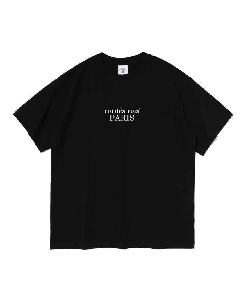 ROIDESROIS Origin Paris Short Sleeve T-Shirt (Black)