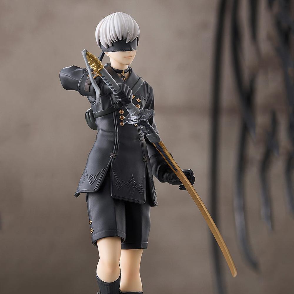 17cm NieR Anime Figuren 9S 2B stehende Actionfiguren 9S 2B Figuren Puppe PVC Modell Spielzeug Sammlung für Erwachsene Statue Geschenke