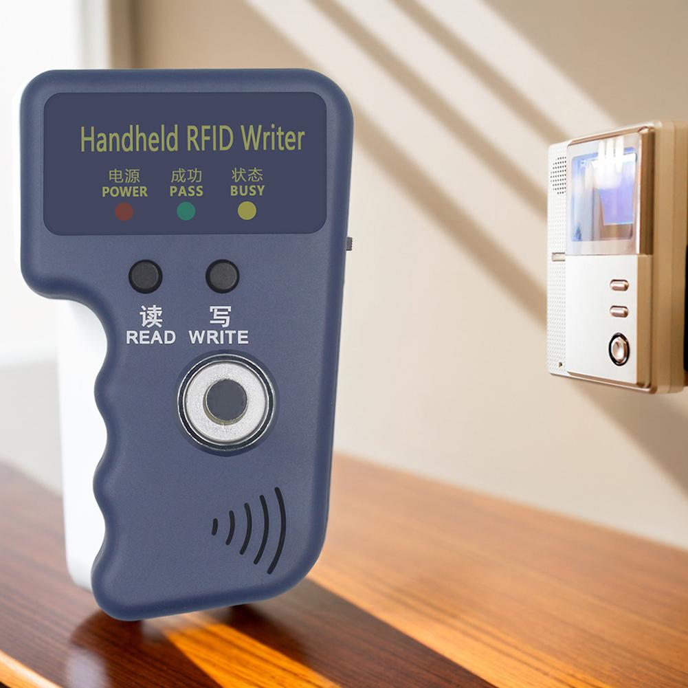 125kHz TM Copier RFID Card Reader Copier Duplicator Key Writer Cloner Handheld RFID Writer for T5577 EM4305 CET5200