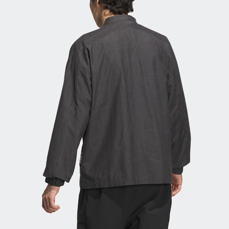 Adidas Wuji Woven Jacket With Solid Color Logo Men Jackets Black IA8137