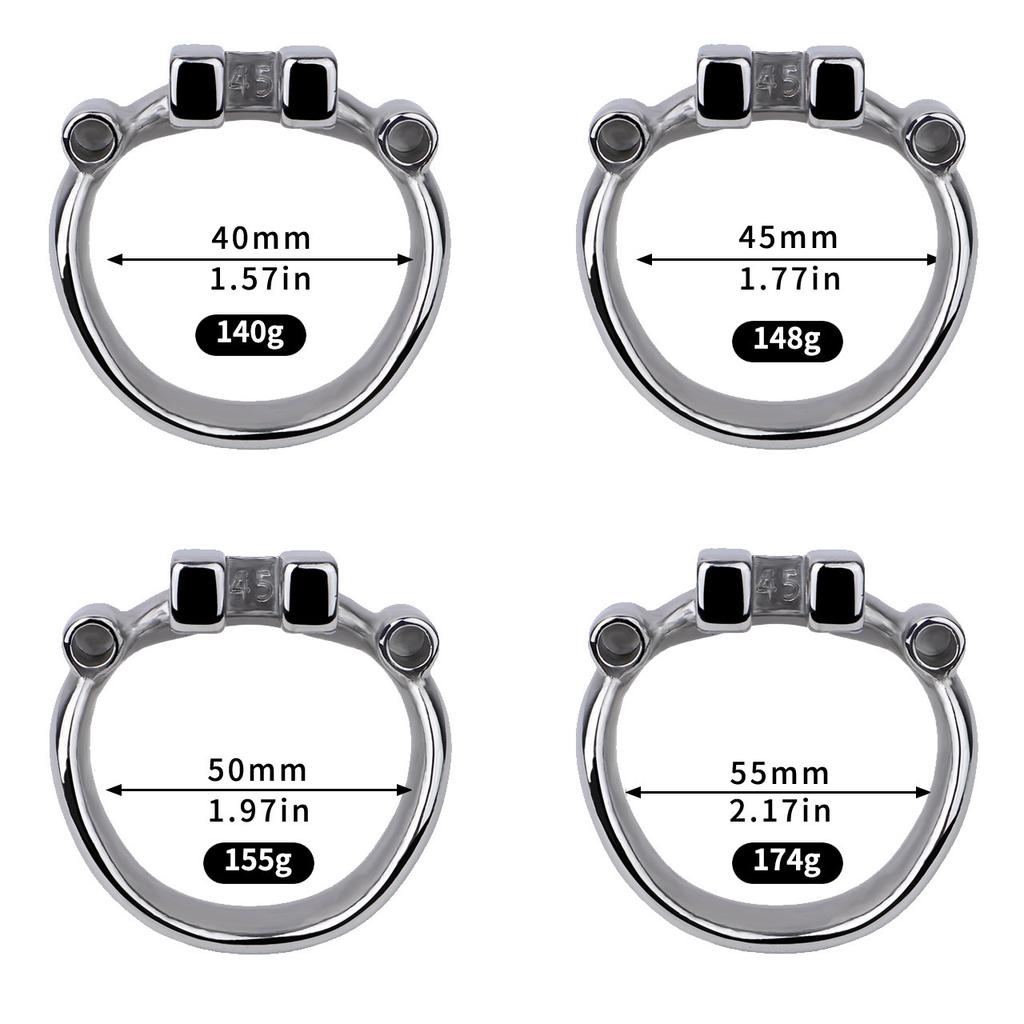 Stainless Steel CB Lock Metal Chastity Lock Male Penis Cage Chastity Sex Toys Cock Ring Urethral Chastity BDSM