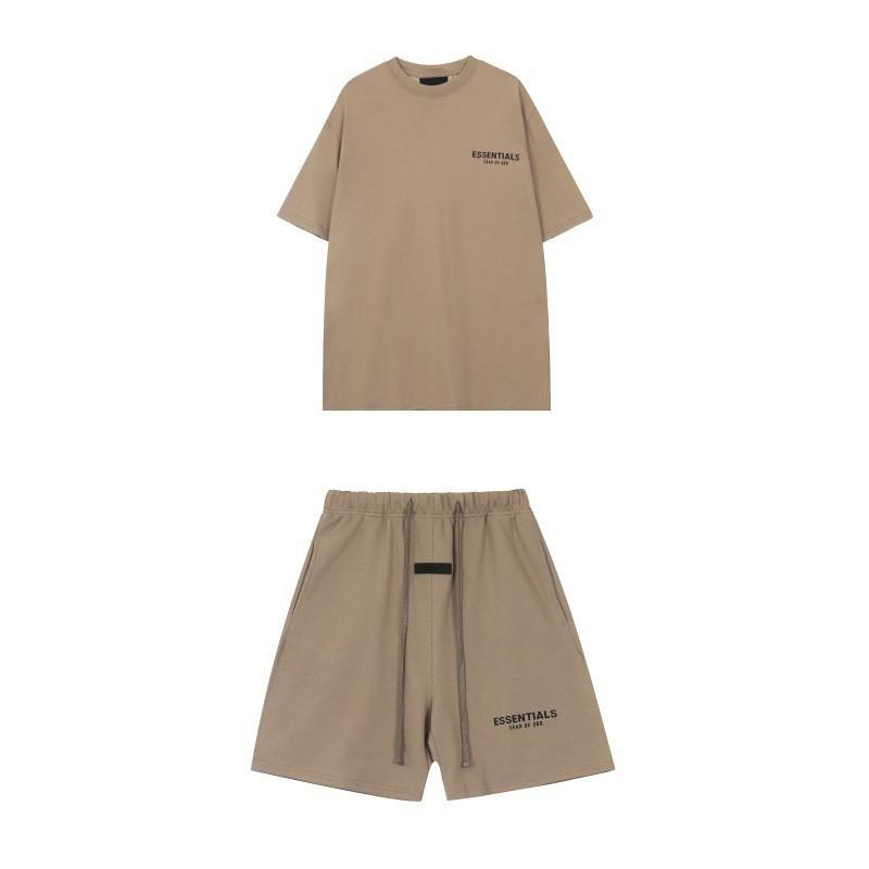 Mens Womens Cotton Casual Set: Flocked