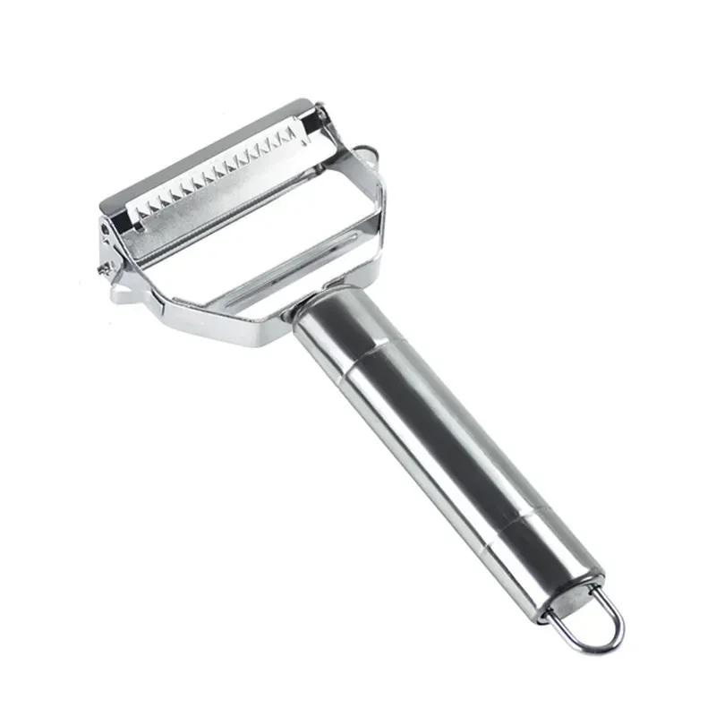 Multifunctional Stainless Steel Kitchen Peeler Fruit Vegetable Potato Carrot Cucumber Grater Julienne Durable Vegetable Slicer