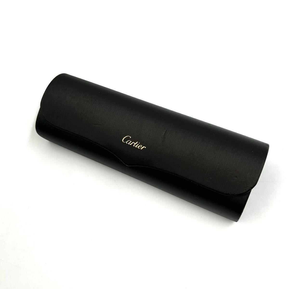 Used Cartier 857 Cartier sunglasses case glasses glasses black black