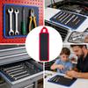 Magnetic Tool Holder Pad Magnetic Parts Holder Tray with Handles Flexible Tool Organizer Mat for Garage Car Repair Workshop