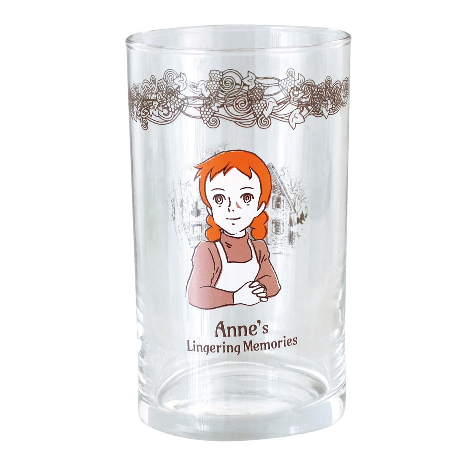 

Anne of Green Gables Glass Simple Made in 165196 Tumbler, Approx. 180ml, Tableware, Collectibles, Design, Japan, белый
