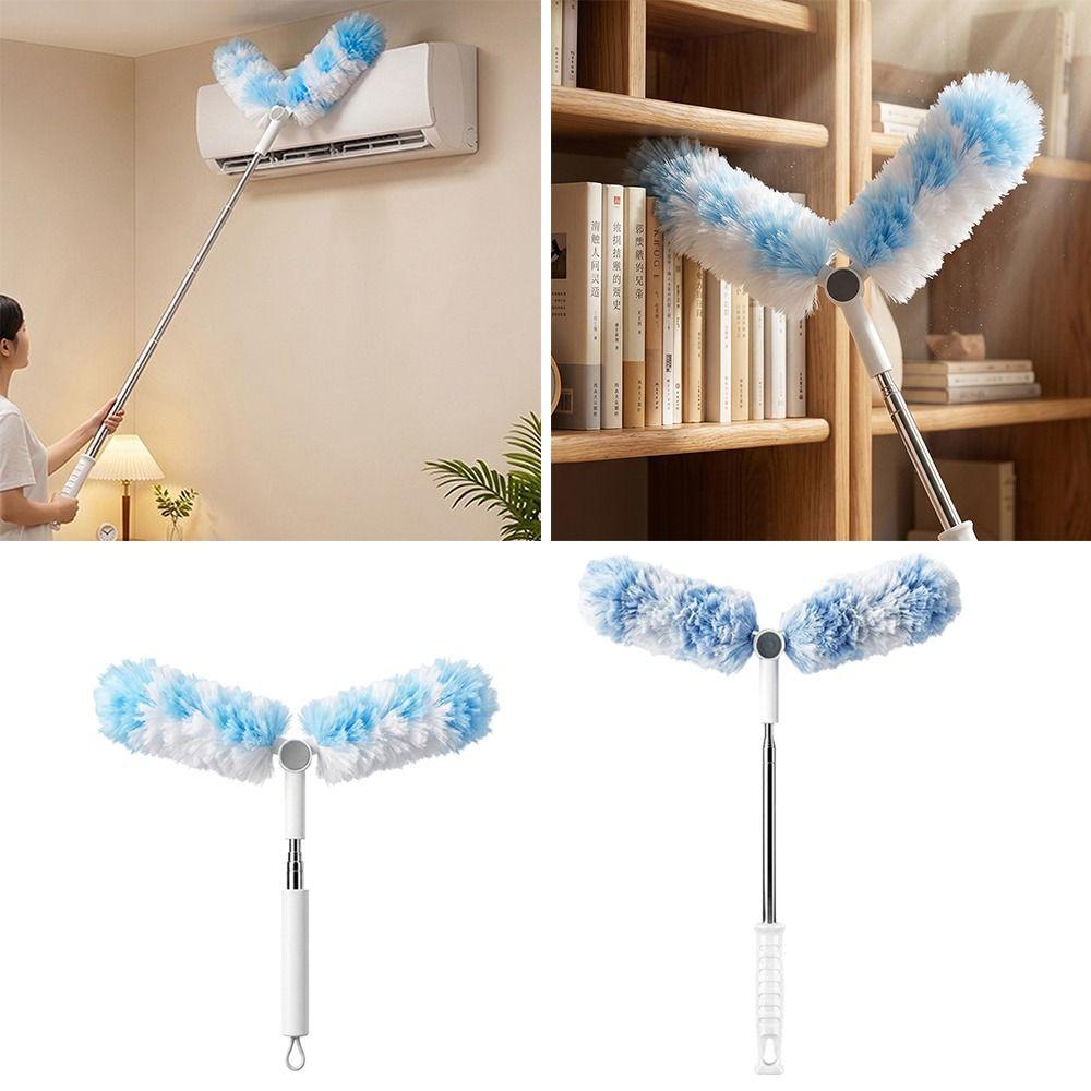Extendable Handle Retractable Cleaning Duster Lightweight Household Dust Tool Ceiling Cleaning