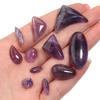 2-5 Stück/Los Natürliche Steinkabochonen Unregelmäßig Oval Quadrat Wassertropfenförmig Amethyst-Kabochon Für DIY Ringe Halsketten Zubehör