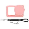 Silicone Protective Case Fit For DJI ACTION 6 Sports Camera Drop Poof Protective Sleeve Soft Skin Case Cover Lens Cap