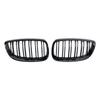 Gloss Black Front Kidney Grill Grille Fit BMW E92 E93 328i 335i 2006-2010 2DR