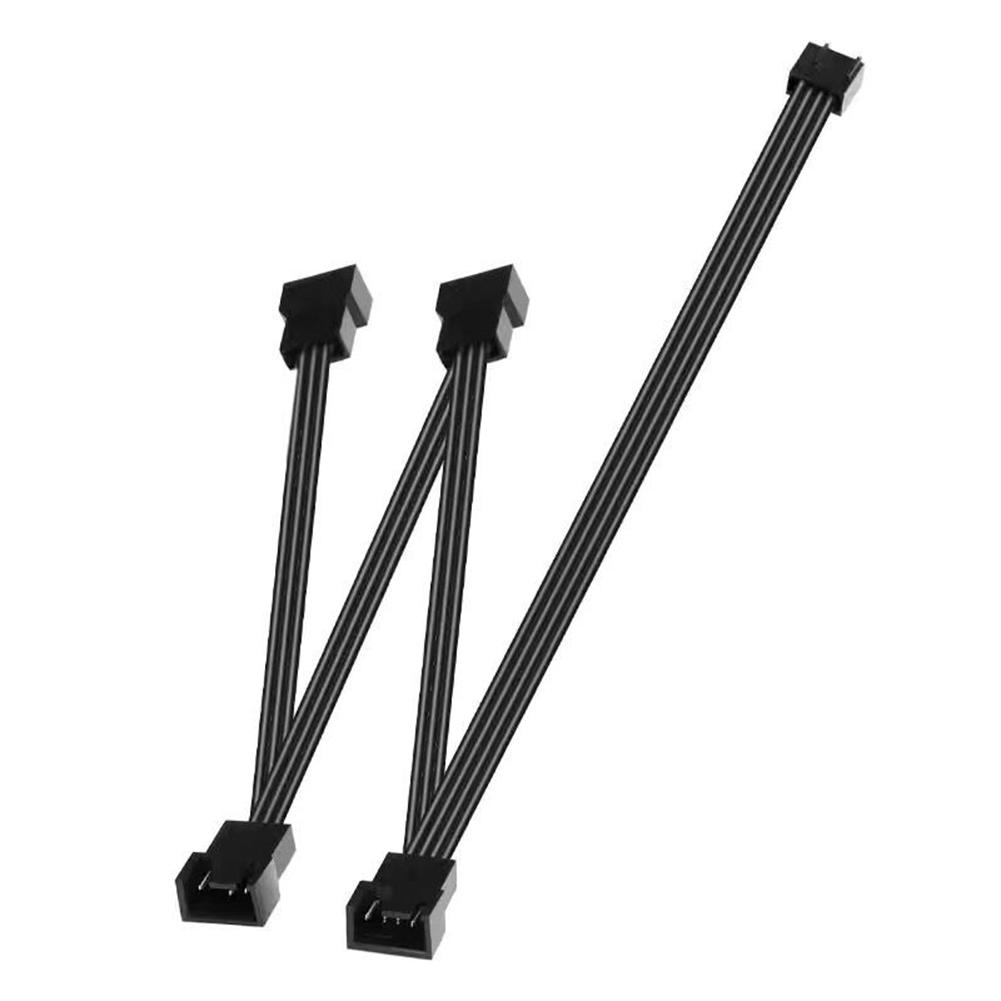 Portable Fan PWM Splitter Female To Male Power Multi Splitter PVC Insulation Material Extension Cable Connector for PC Case Fan