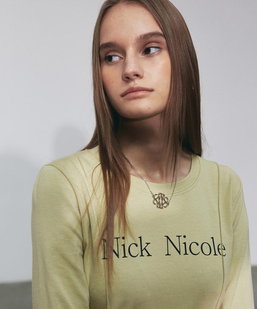 Nigaennikol Nicole Pintuck Ls Crop Top_Olive