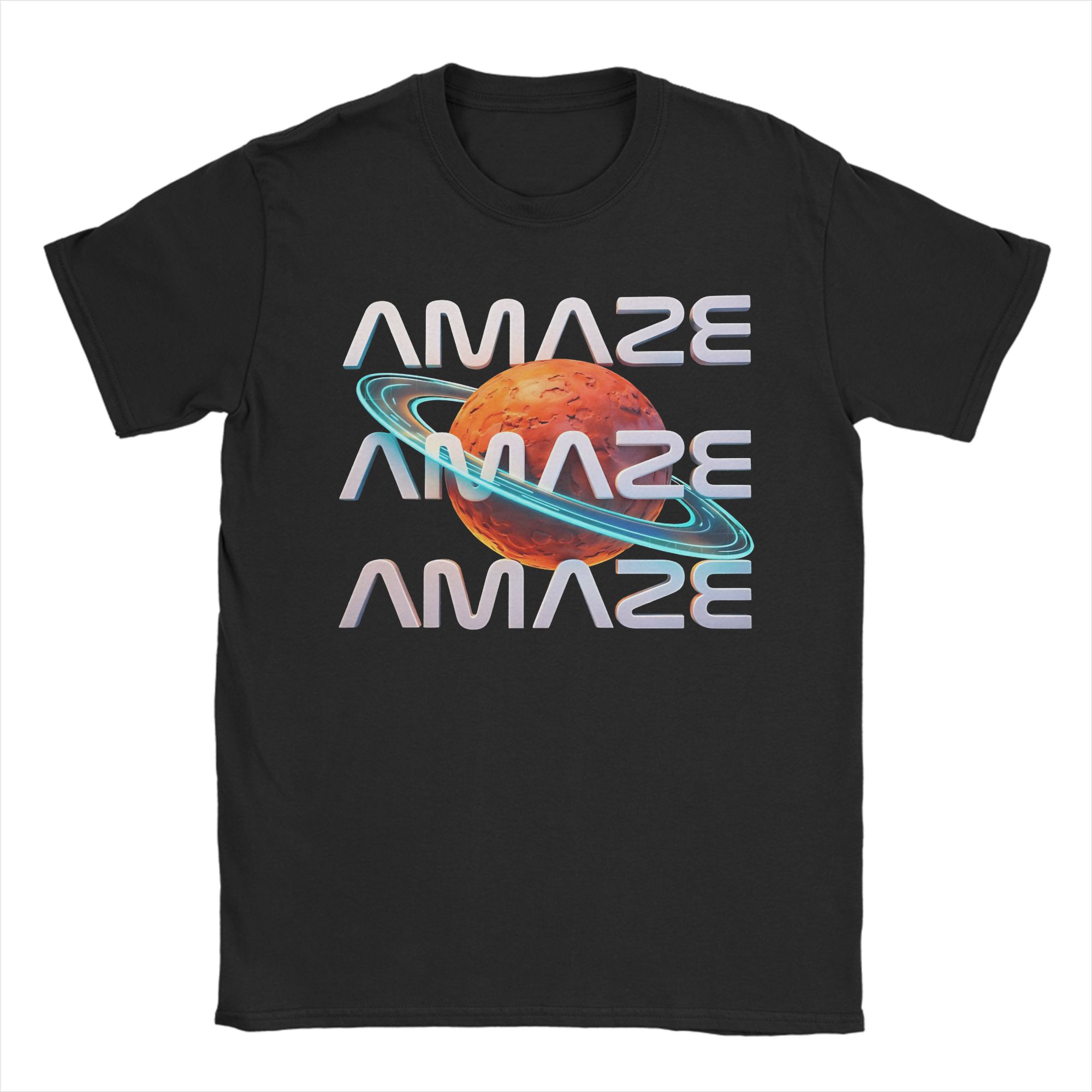 

Mens T Shirt Project Hail Mary Amaze Planet Sci Fi Space T-Shirts Hipster Beach Tees Streetwear Cotton Clothing Plus Size 5XL різнокольоровий