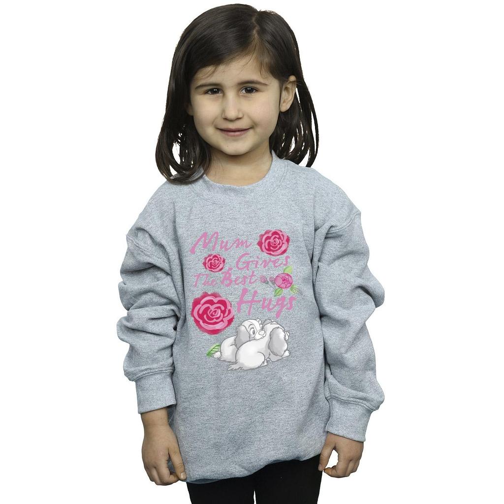 Disney Girls Lady And The Tramp Mum Hugs Sweatshirt