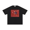 Wassily Kandinsky Mattes Rot 1927, Vorderseite Grafik, Unisex Reines Baumwoll-T-Shirt und Kinder-T-Shirt, Spiritueller Modernismus, Abstrakte Geometrische Kunst, 0149.2.5