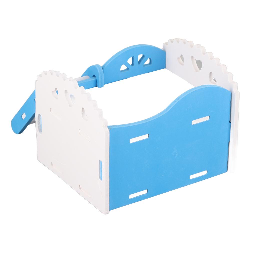 Pet Hamster Small Animal Castle Sleeping House Nest Exercise Toy Blue