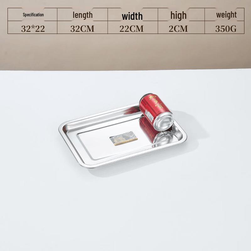 Extra Thick 304 Stainless Steel Rectangular Food Pan