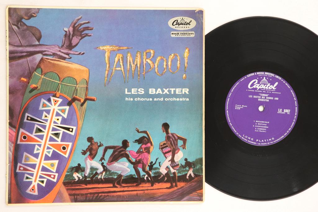 10inch Record LES BAXTER - Tamboo LC6807 CAPITOL UK Jazz Used