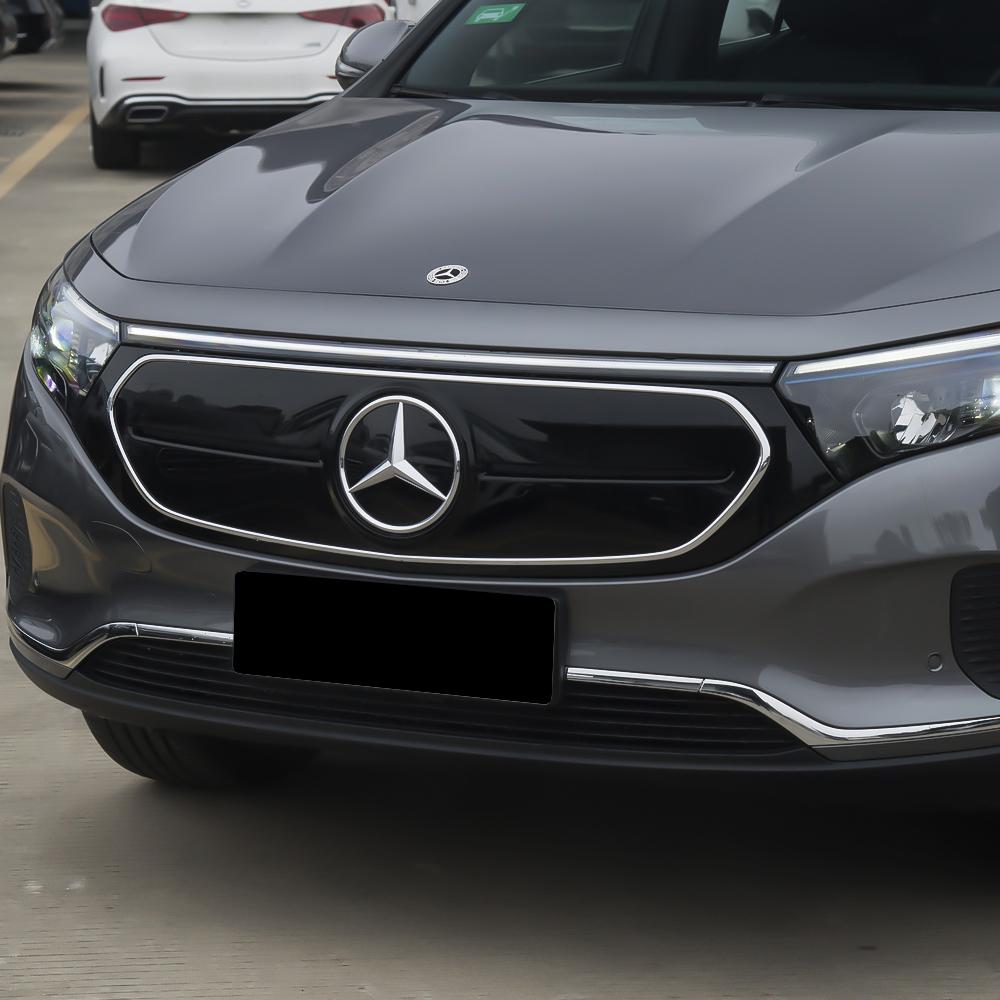 3D ABS Car Front Grille Badge Cover Star Logo Emblem Accessories For Mercedes-Benz A/B/C/E/G/V/R Class ML GL GLC GLA GLE GLS GLK