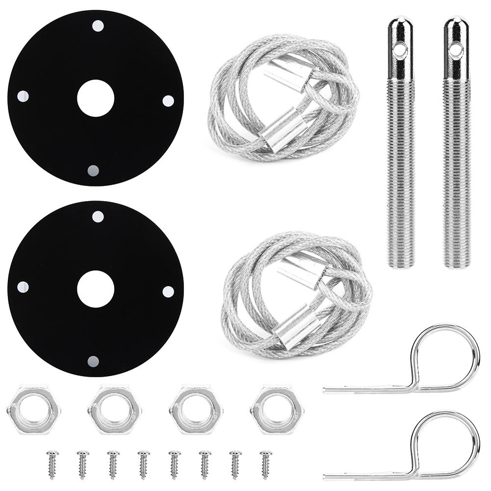 Universal Racing Sport Hair Pin Style Hood Pin Locking Kit