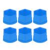 20 stücke 21mm Mutter Auto Rad Auto Hub Schraube Schutz Anti diebstahl Abdeckung Kappe Blau