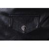 Europäische + Mode + Punk-Herren-Lederjacke, Calipi-Motorrad-Lederjacke, schmal geschnittene Harley-Lederjacke + D101
