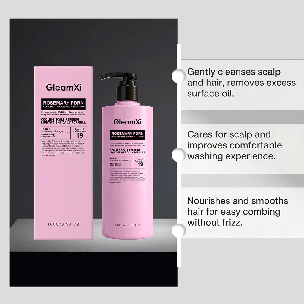 Rosmarin Frisches Shampoo, Sanfte Reinigung, Seidiges Volumen