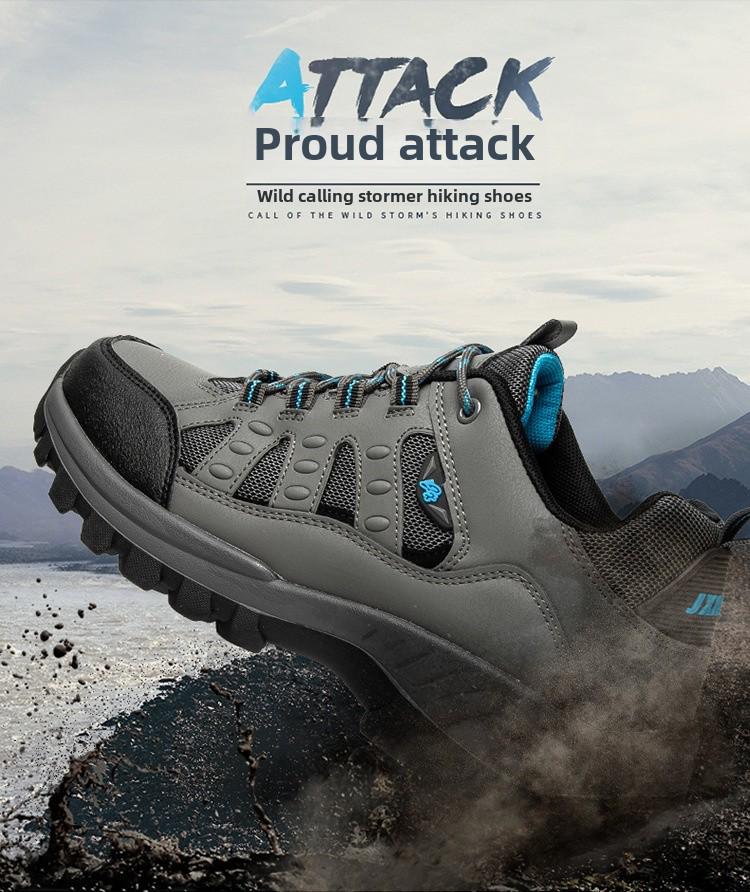 Nové venkovní turistické a horolezecké boty: Pohodlná, prodyšná, ležérní sportovní obuv pro páry