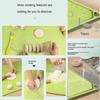 Silicone Mat Dough Bread Baking Mat Kitchen Large with Dough Cutter & Rolling Pin Pack of 3