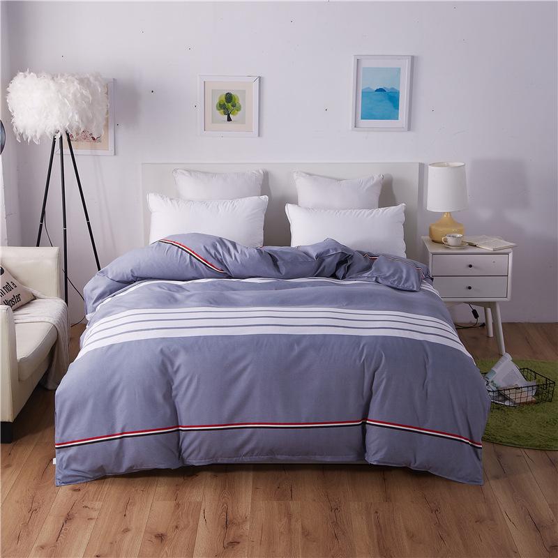 Aloe Cotton Brushed Flannel Duvet Cover for Dorms - Available in 1.5, 1.8, 2 Meters - Pure Cotton