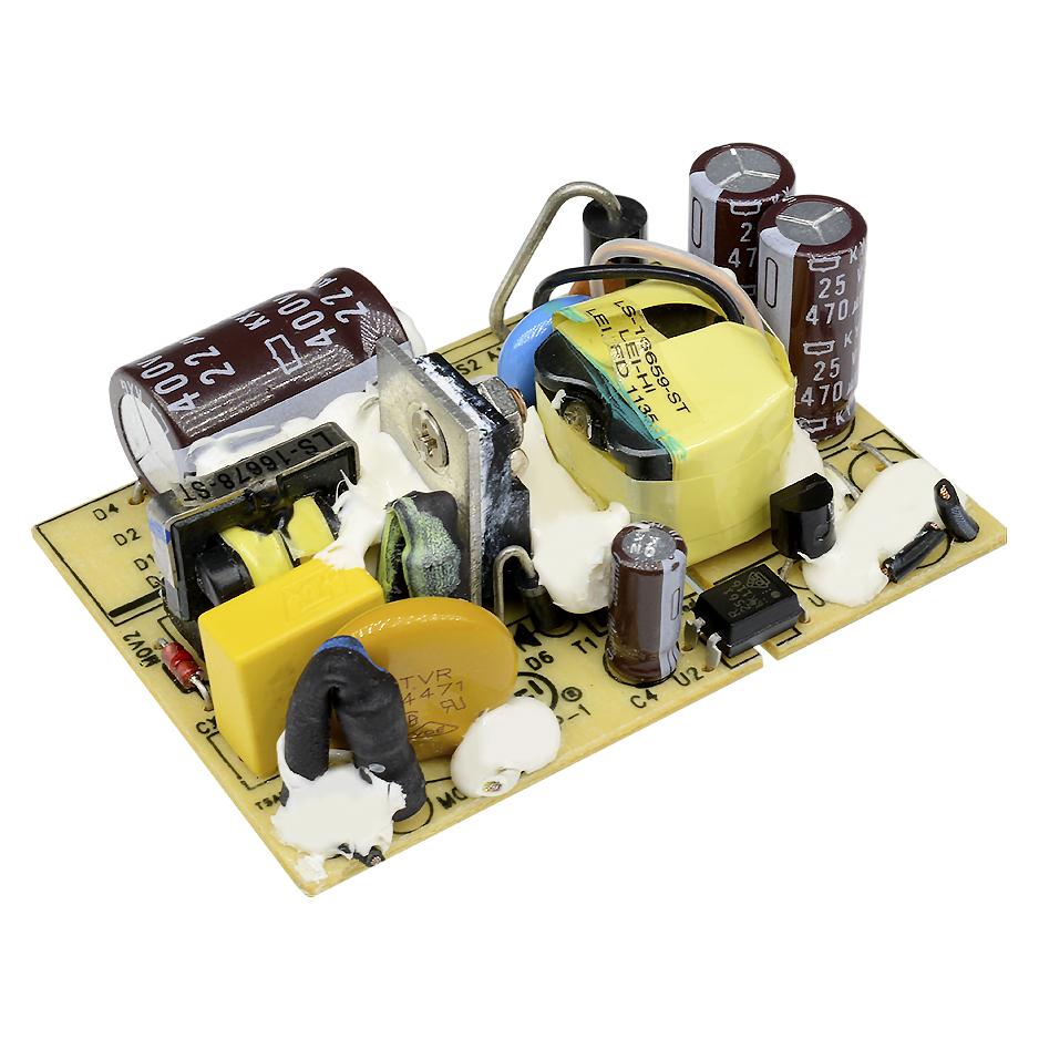 AC-DC 12V 1A 5V 2A 2.5A Switching Power Supply Module Bare Circuit 110V 220V to 12V 5V Board TL431 Regulator For Replace/Repair