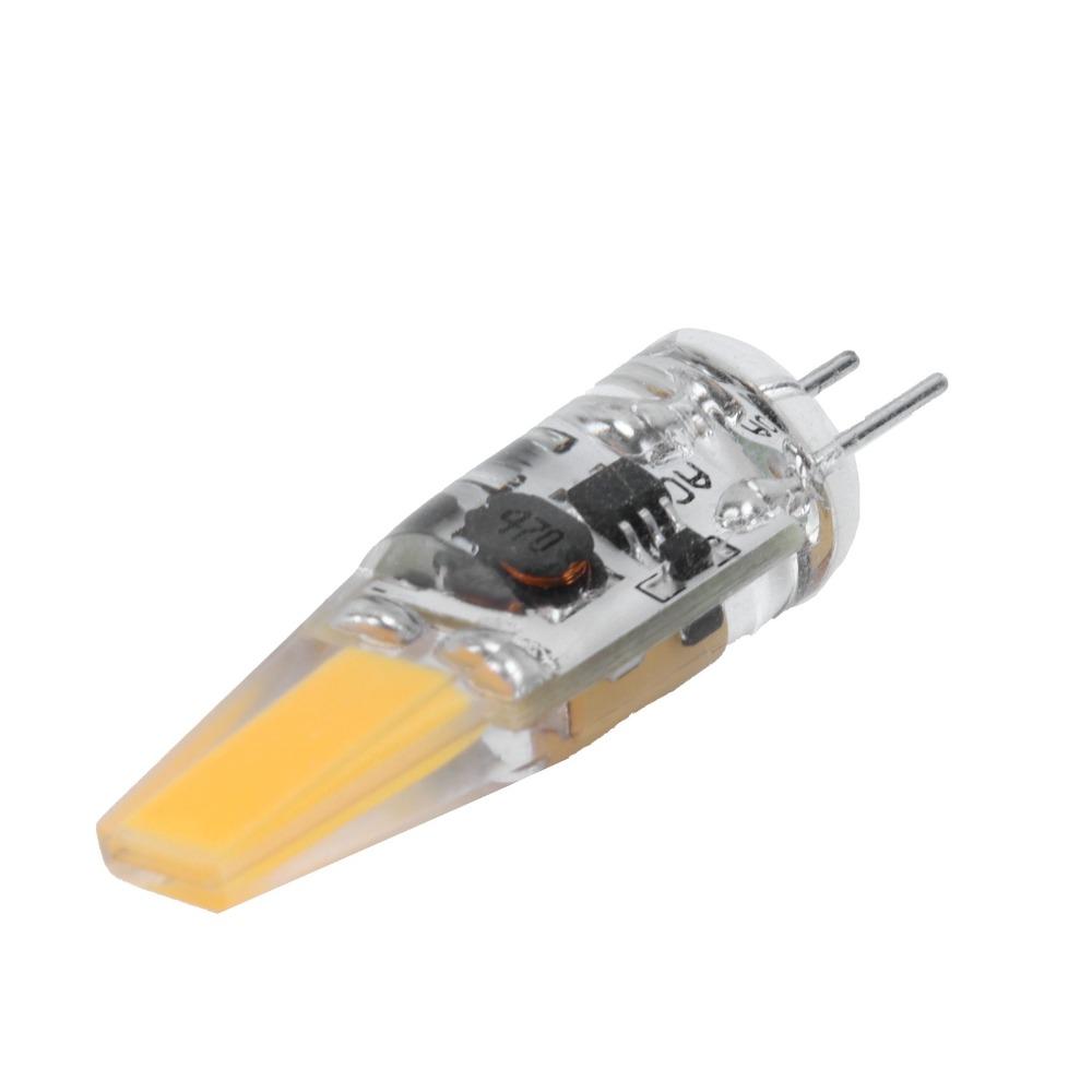 2PCS Warm White 3000K G4 LED Bulb AC/DC12V COB Chip Bulb Dimmable Light Bulb Under Cabinet Lighting