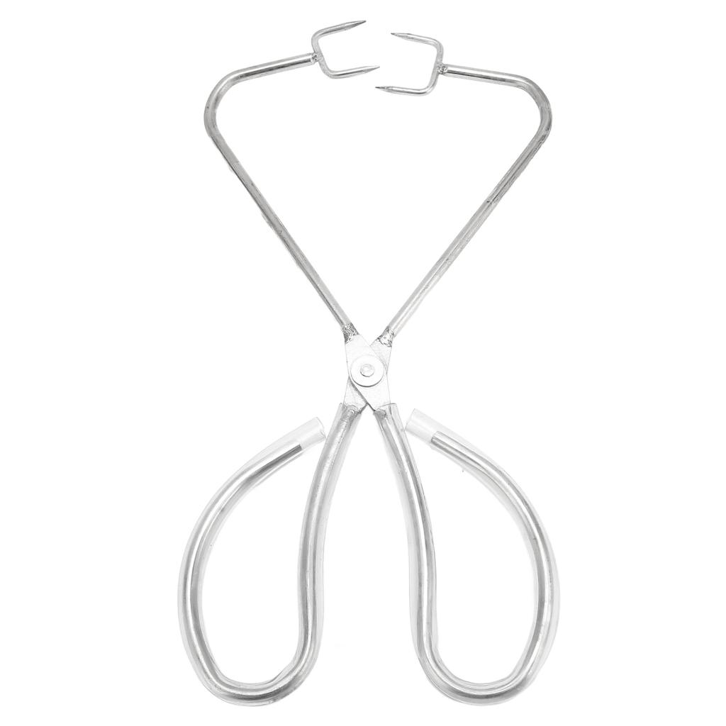 Pensetă de scufundare Instrument de ceramică Oțel inoxidabil Rezistență ridicată Formă simplă Clește pentru sculptură argilă ceramică