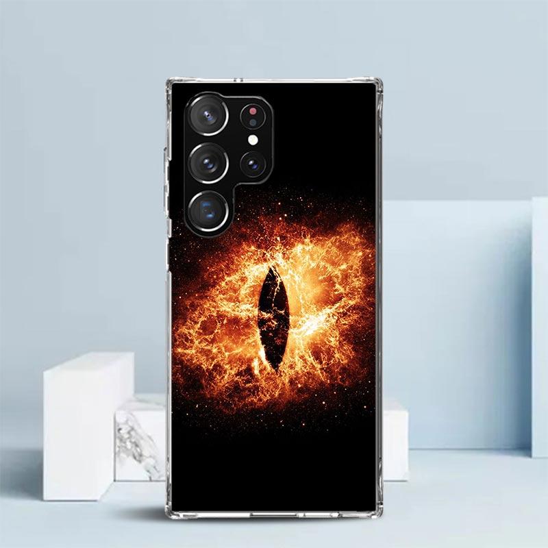 The L-Lord of The R-Rings Soft Cover for Samsung Galaxy S25 Edge S26 S24 S23 Ultra Phone Case S22 S21 Plus S20 FE Print Pattern