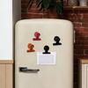 Metal Clip Refrigerator Magnet Heavy Duty Strong Magnetic Clip Memo Note Holder Fridge Magnet Home Kitchen Office Whiteboard Locker Accessories