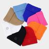 Autumn and Winter New Simple Sun Embroidery Fashion Crimping Pile Hat Men and Women Street Personality Simple Wool Knitted Hat