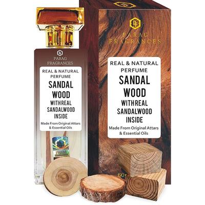 Real, Natural & Long Lasting Perfume For Men & Women By (Best Long Lasting Perfume) (Sandalwood)60 Ml