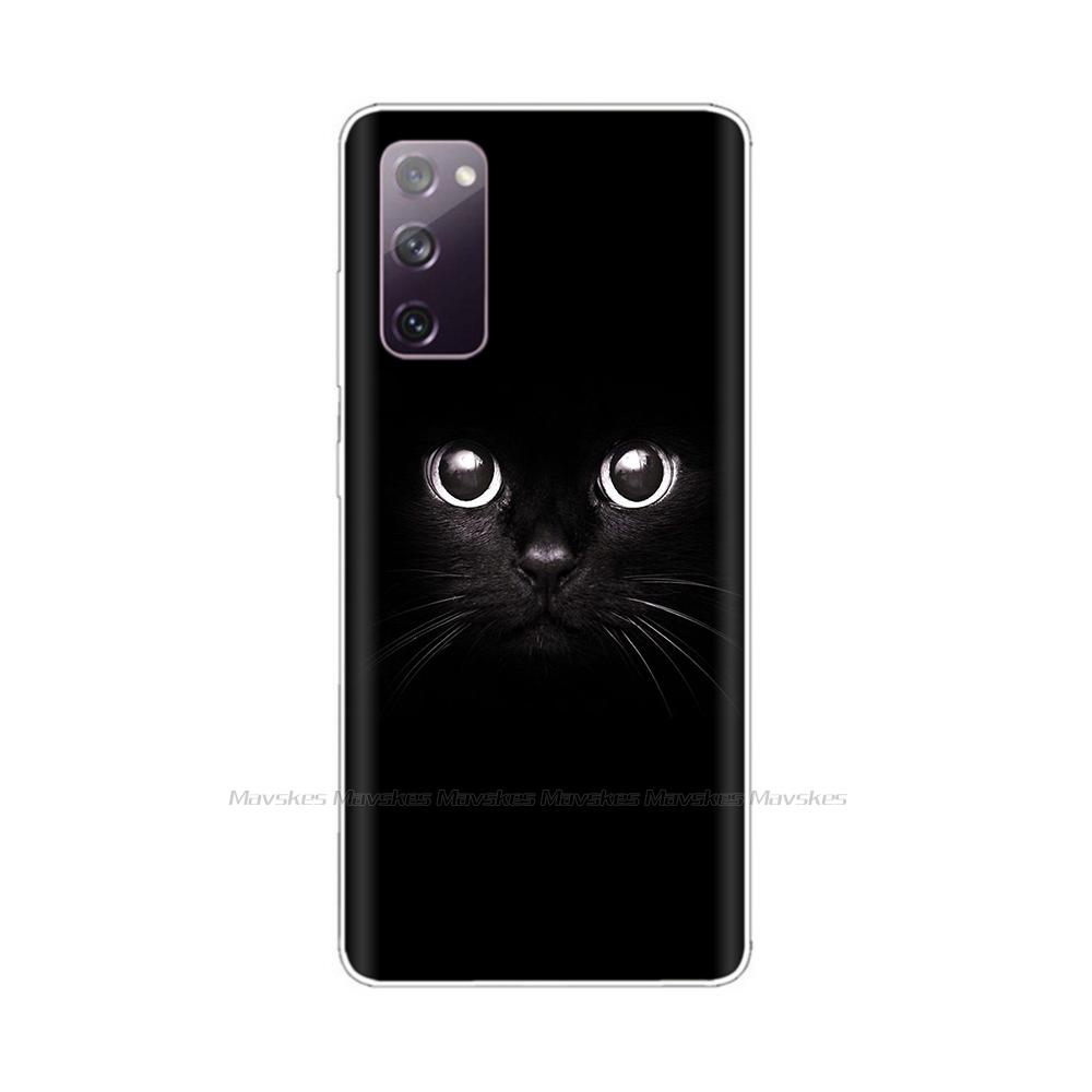 For Samsung S20 FE 4G 5G Case Soft TPU Silicone Phone Case For Samsung Galaxy S20 Fan Edition S20 Lite FE S20FE Back Cover Funda