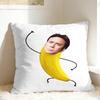 Cozy N-Nicolas Cage Headshot Pillow Cover  Comfy Cushion Cover Funny Pillow Case For Sofa Couch Bed Living Room