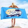 Galaxy Astronaut Beach Towel,Beach Blanket Large Microfiber Shower Bath Towels Yoga Towel,Soft Water Absorbent Beach Throw