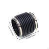 Marine Bellows Hose Corrugated Engine with Clamps Heavy-Duty Exhaust