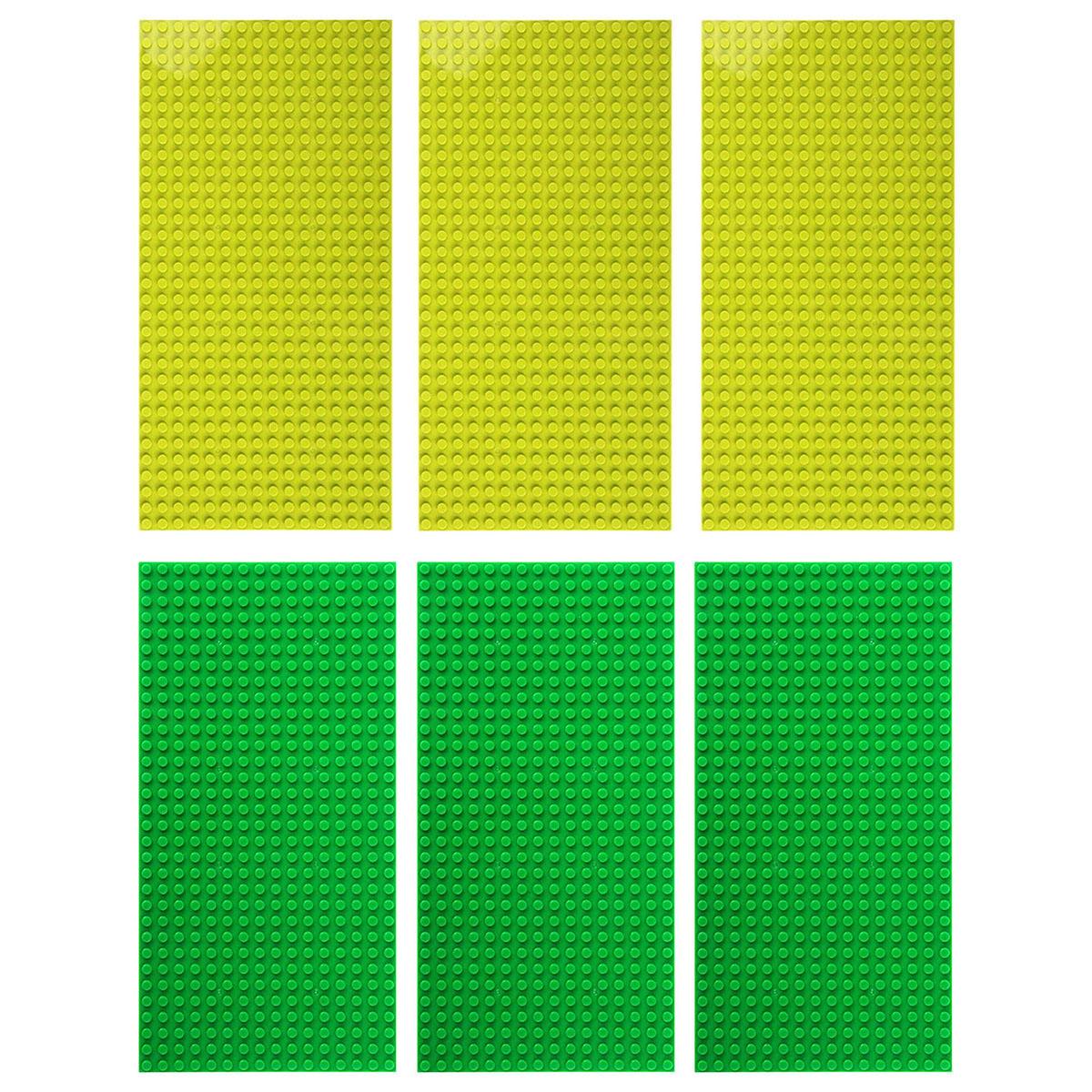 Durable High-Quality 6pcs 16x32 Works With Traditional BuildingBlock Accessories Model AssemblyBase Board Part 6pcs 16x32