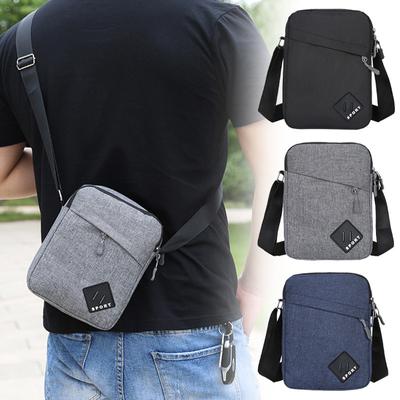 Bolso Mensajero para Hombre Bolsos Cruzados de Hombro para Hombre Paquete Sling Pequeño para Trabajo Negocios Impermeable Oxford Mochilas Cartera
